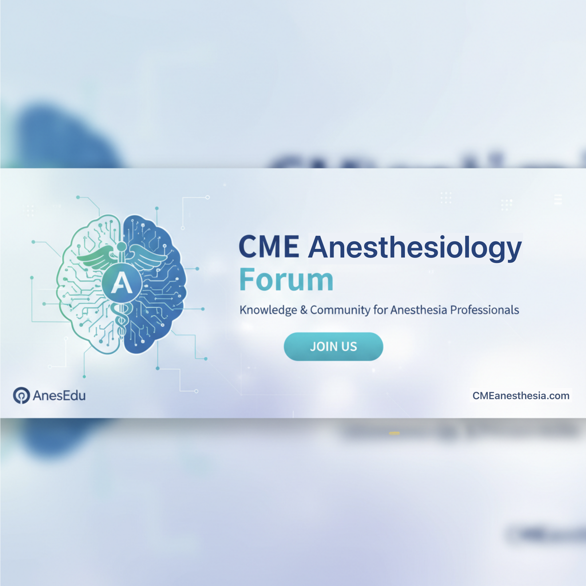 CME 麻醉论坛 横幅